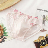 Luxury Satin Lace Flower Men's Panties - Cissify